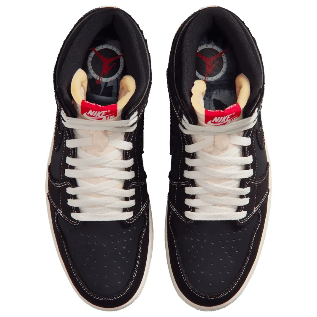 Detalle del Air Jordan 1 High OG Flight Club