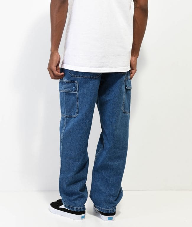 Empyre Loose Fit Cargo Skate Jeans, foto 3